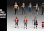 design ps1 style low poly 3d character n64 character model 3d retro visualizer